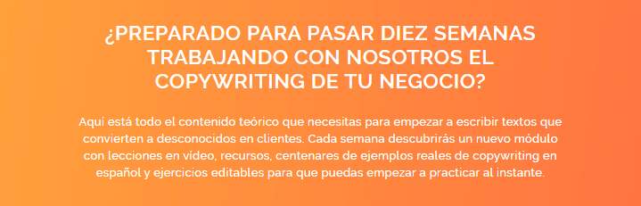 Curso Escribir para Vender Maider Tomasena