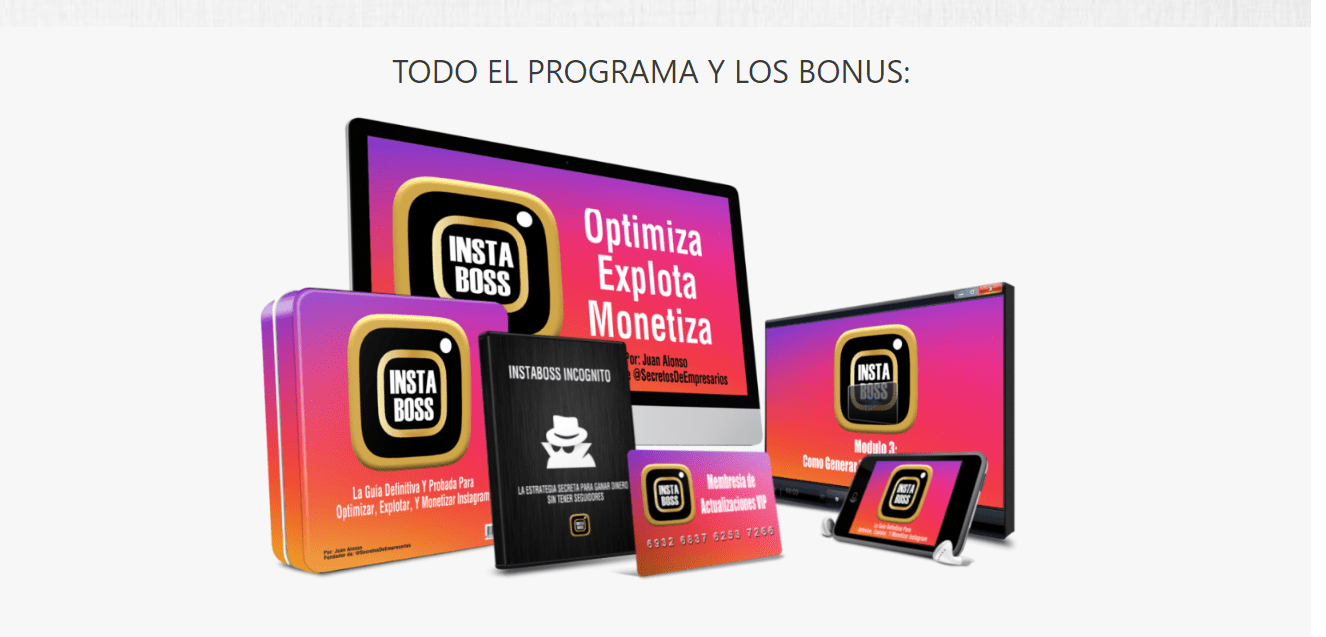 COMPLETO BONO Curso InstaBoss Juan Alonso