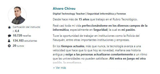 MENTOR 4 Curso Master en Espionaje Digital Alvaro Chirou