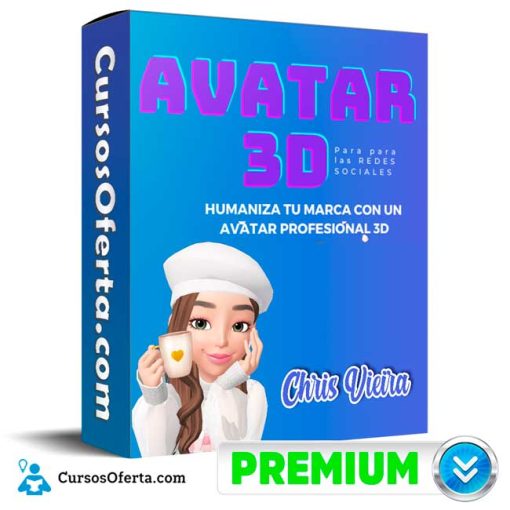 avatar 3d para redes sociales chris vieira 651cfa490709c