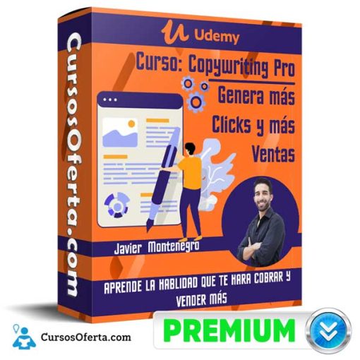 Curso Copywriting Pro – Genera más Clicks y más Ventas – Javier Montenegro 1 curso copywriting pro genera mas clicks y mas ventas javier montenegro 651b0420b059c