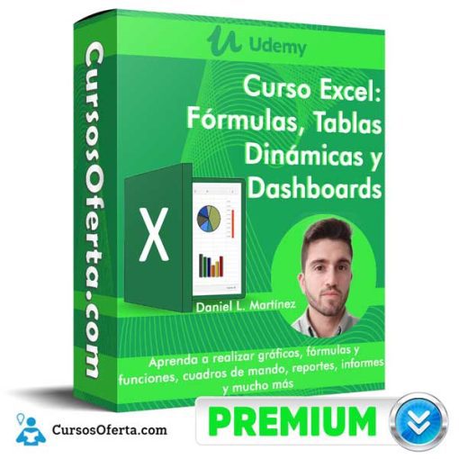 Curso Excel – Fórmulas, Tablas Dinámicas y Dashboards – Udemy 1 curso excel formulas tablas dinamicas y dashboards udemy 651b056b706b2