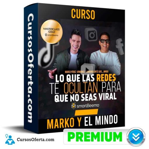 Curso Lo que las Redes te ocultan para que no seas Viral – Marko y El Mindo 1 curso lo que las redes te ocultan para que no seas viral marko y el mindo 651b130a0b97d