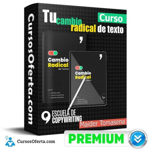 curso tu cambio radical de texto maider tomasena 651b145faa907