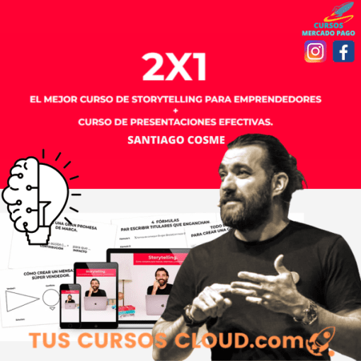 CURSO DE STORYTELLING PARA EMPRENDEDORES + CURSO DE PRESENTACIONES EFECTIVAS 1 curso de storytelling para emprendedores curso de presentaciones efectivas 6690346496671